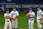 Baseball vs Salisbury  Wheaton College Baseball takes on Salisbury University in game two of the NCAA D3 College World Series at Veterans Memorial Stadium in Cedar Rapids, Iowa. - Photo By: KEITH NORDSTROM : Wheaton Basball, NCAA, Baseball, World Series